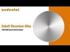 Οδοντιατρικές μηχανές CAD/CAM CoCr Cobalt Chrome Block Disc Βιομηχανία Κατασκευαστής