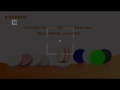 Audental Factory Price CAD CAM Πιστοποιητικό CE Μηχανοποιημένο κερί για οδοντιατρικό εργαστήριο Δεν υπάρχουν κριτικές ακόμα