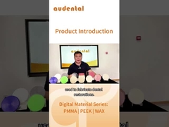 Οδοντιατρικό μπλοκ PMMA BioHPP CAD CAM Peek PMMA Wax Οδοντιατρικά κενά υλικά εργαστηρίου