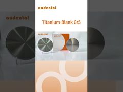 Οδοντιατρικοί δίσκοι Titanium Gr5 — Ισχυροί και ακριβείς