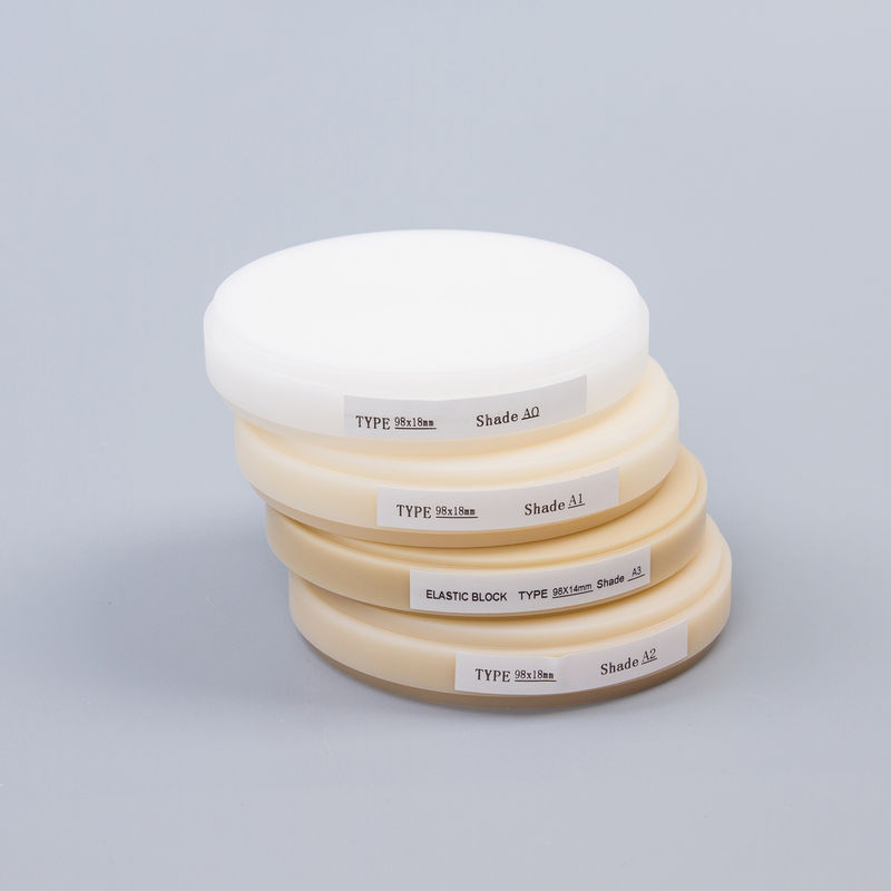 Οδοντιατρικό Εργαστήριο PMMA Disc Pink Clear Flexible 98mm PMMA Block OEM