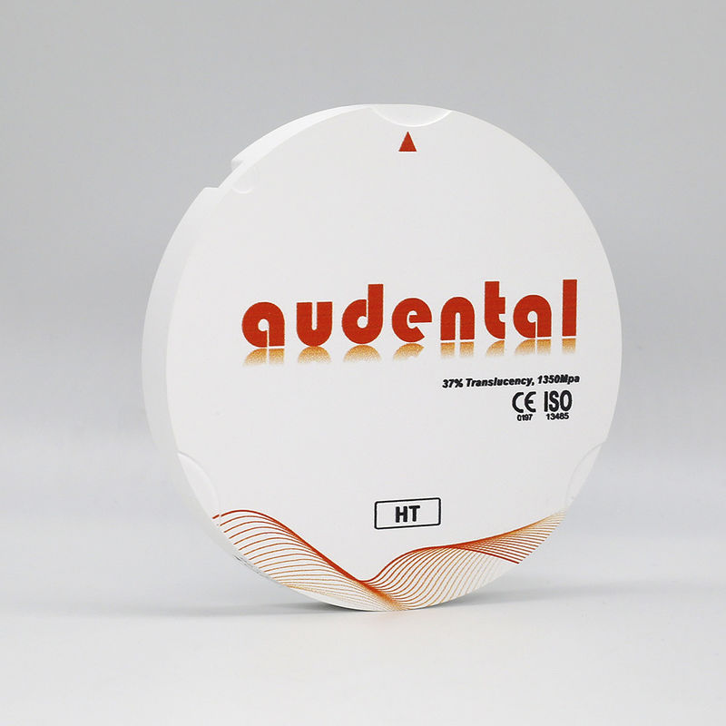 Audental HT Λευκός δίσκος από ζιρκόνια για οδοντιατρική 98/95/92mm OEM/ODM Οδοντιατρικός προμηθευτής