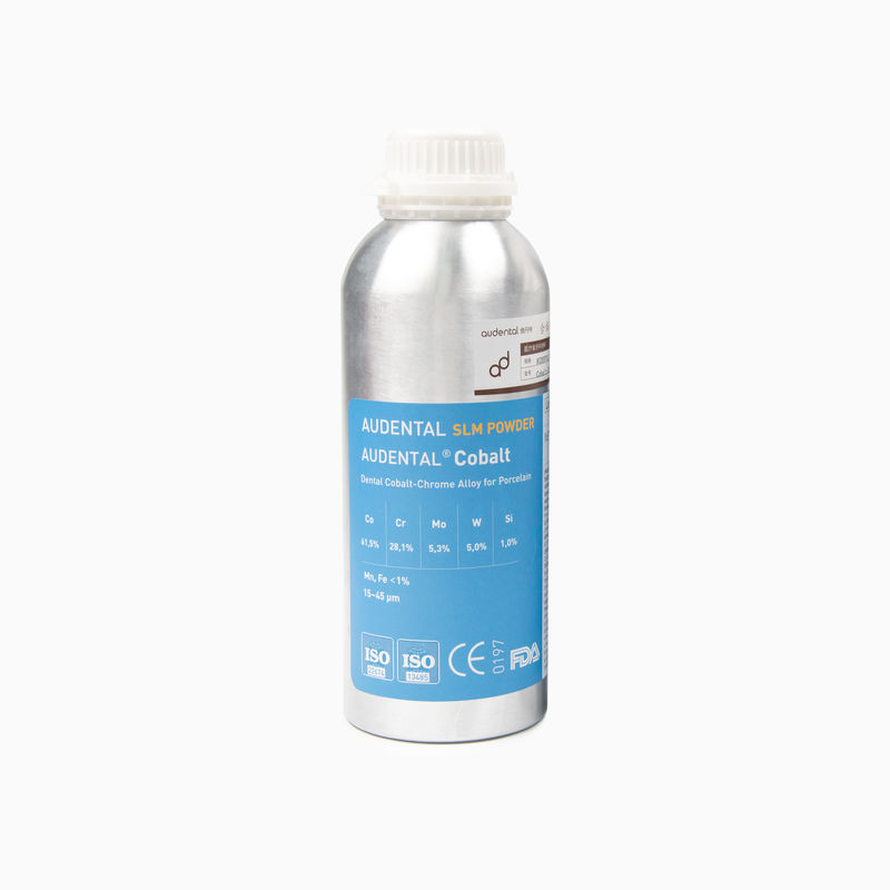 Επαγγελματική σκόνη CoCr Cobalt Chromium SLM για οδοντιατρική 3D εκτύπωση μετάλλων μερικών πλαισίων και πλαισίων