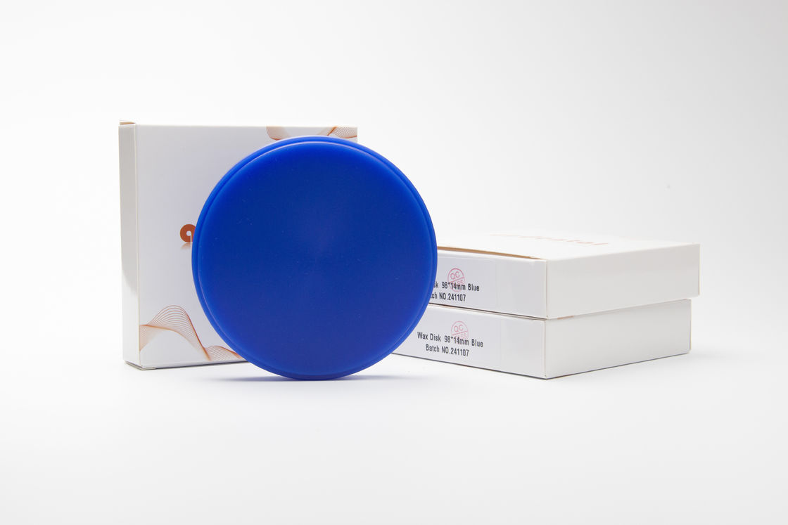 Υψηλή ακρίβεια και ακρίβεια ταιριάζει περιθώρια οδοντικό κερί δίσκο μπλοκ σε μπλε πράσινο λευκό και γκρι Audental