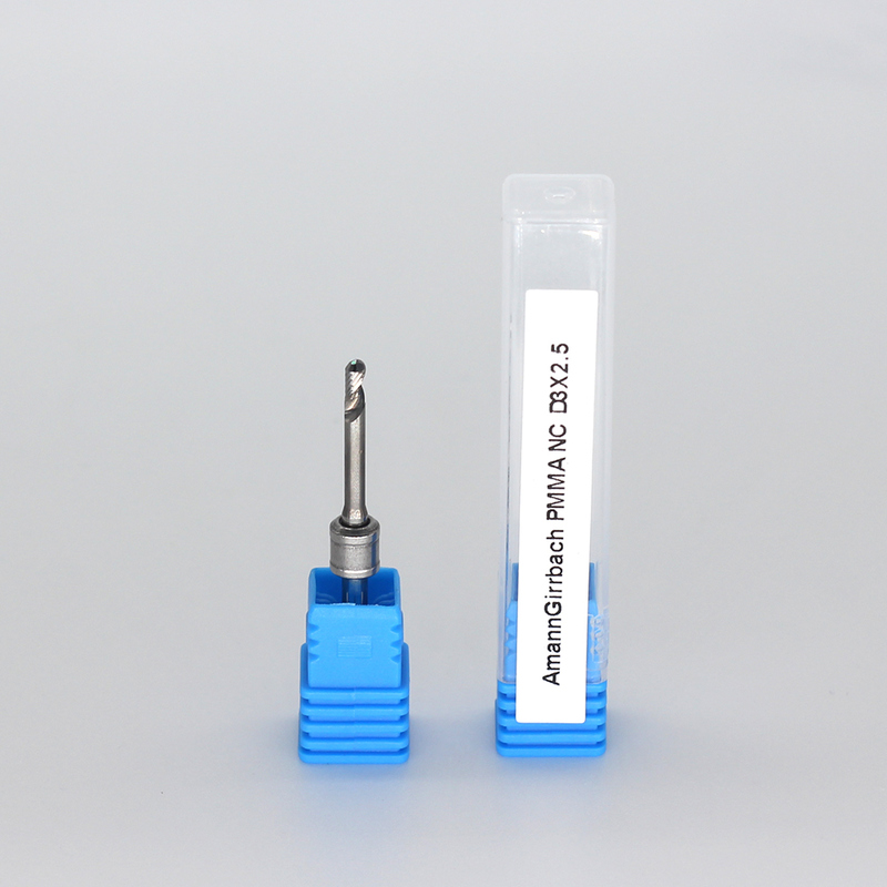 VHF Milling Burs for Zirconia and Glass Ceramic Milling High-Performance Tungsten Carbide Cutting Tools with Diamond and DLC Coating