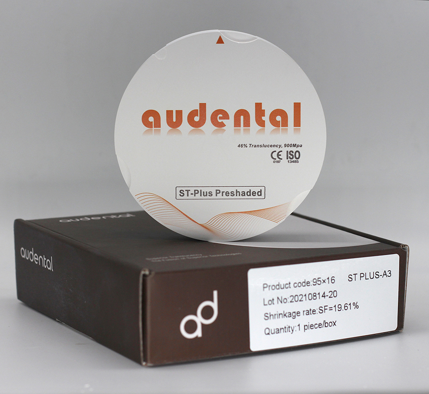 Επιτύχετε την Τελειότητα με το Audental ST Plus Preshade Dental Zirconia Block για Ανώτερα Αποτελέσματα