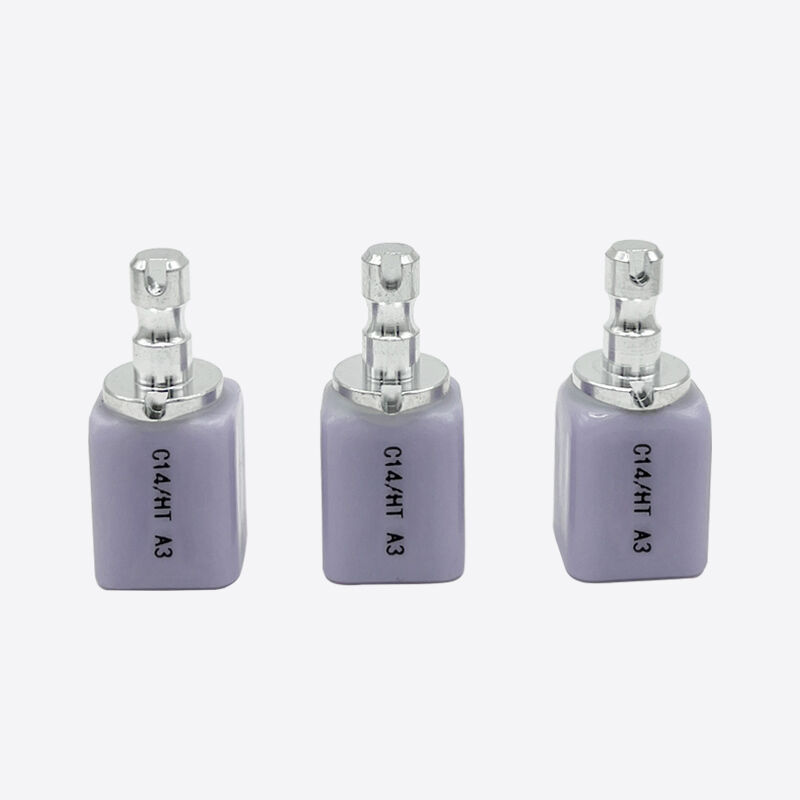 Οδοντιατρικό γυαλί Σηραμική υλικό λιθίου δισιλικικού που παρέχει αντοχή και αισθητική απόδοση για την εμπρόσθια οδοντιατρική εργασία