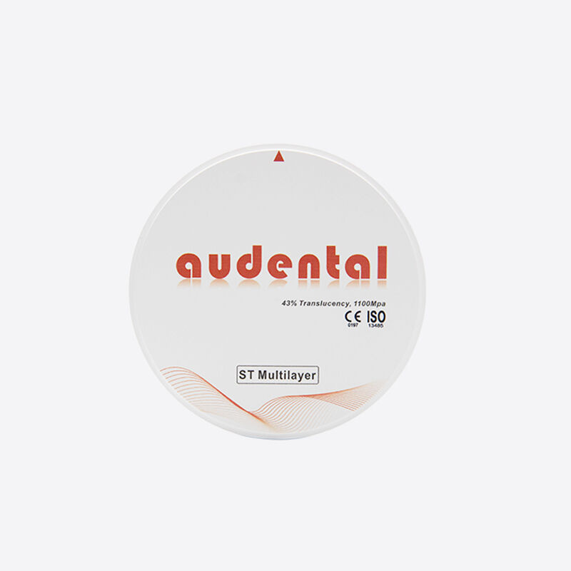 Δυνατότητα Φυσική Χωρίς Έλξη Καλή Διαφάνεια ST/DST Πολυεπίπεδο Ζιρκόνιο Μπλοκ Για Αποκατάσταση Δοντιών