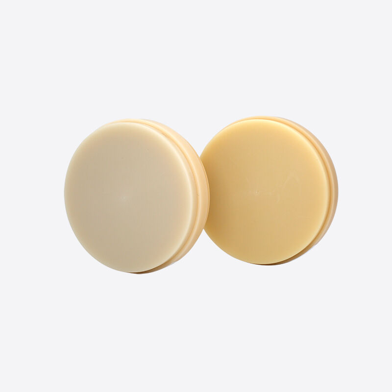 Υλικό άλεσης οδοντοτεχνικού εργαστηρίου Pink-A2 PMMA Block για Ολοκληρωμένες Οδοντοστοιχίες Μέγεθος και Σχήμα 98mm/95mm