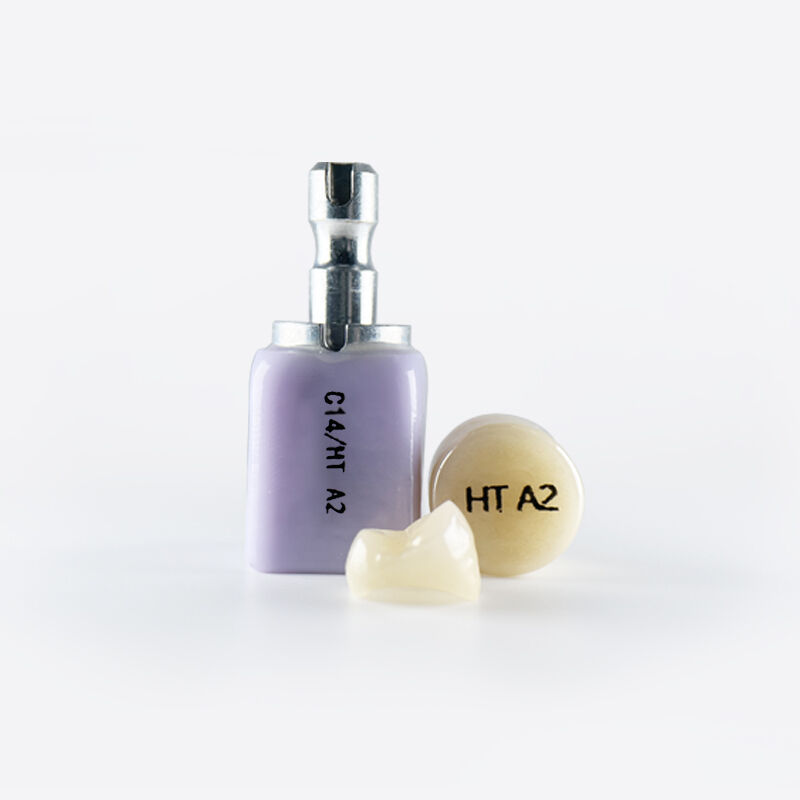 Οδοντιατρικό γυαλί κεραμική υλικό λιθίου δισιλικωμένο σχεδιασμένο για φινέρες στέμματα ενδύσεις επένδυση και 3 μονάδες μπροστινές γέφυρες