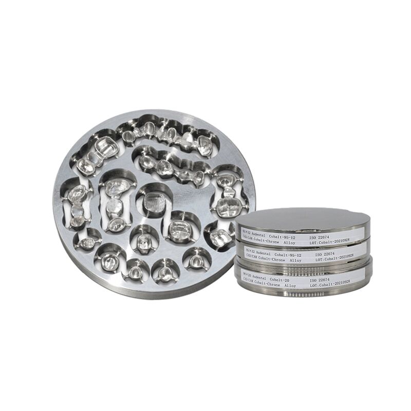 Δίσκος από κράμα Cobalt Chrome Block για οδοντικές προσθετικές, που παρέχει αντοχή στη διάβρωση, υψηλή αντοχή και βιοσυμβατότητα