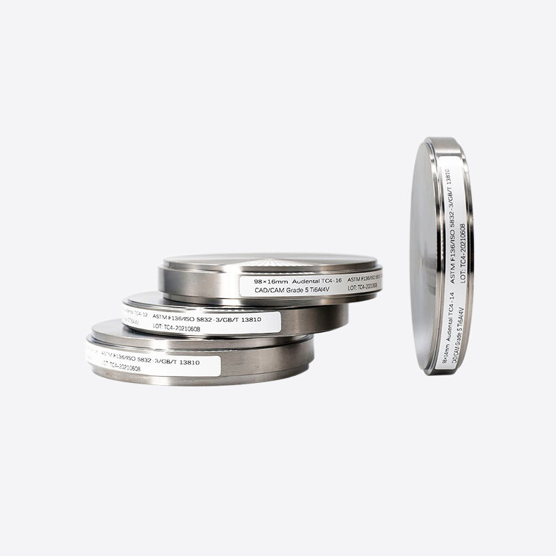 Cobalt Chrome Block Δίσκος από κράμα κοβαλτίου χρωμίου σχεδιασμένος για οδοντικές αποκαταστάσεις στεφανώνει γέφυρες και δομές που υποστηρίζονται από εμφυτεύματα