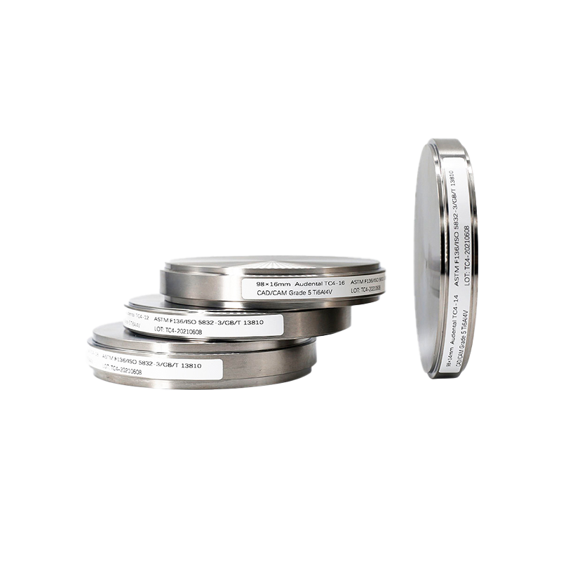 Cobalt Chrome Block Δίσκος από κράμα κοβαλτίου χρωμίου σχεδιασμένος για οδοντικές αποκαταστάσεις στεφανώνει γέφυρες και δομές που υποστηρίζονται από εμφυτεύματα