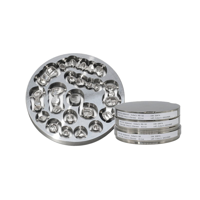 Δίσκος από οδοντικό κράμα Cobalt Chrome Block για σύστημα CAD CAM που προσφέρει ανθεκτικότητα στη διάβρωση και μηχανική αντοχή