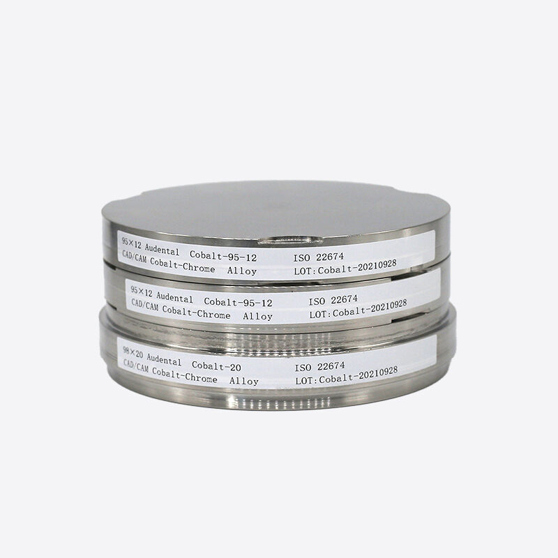 Δίσκος από οδοντικό κράμα Cobalt Chrome Block για σύστημα CAD CAM που προσφέρει ανθεκτικότητα στη διάβρωση και μηχανική αντοχή