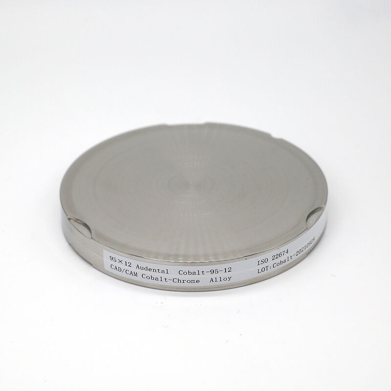 Ανθεκτικός δίσκος από κράμα Cobalt Chrome Block για οδοντιατρική άλεση που παρέχει υψηλή αντοχή στην διάβρωση και απόδοση αντοχής στη διάβρωση