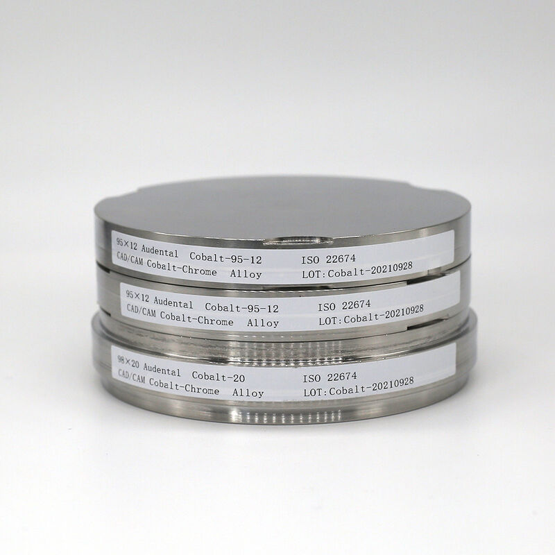 Cobalt Chrome Block alloy disc made from cobalt chromium alloy ideal for dental crowns bridges and implant supported bars