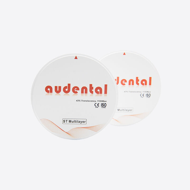 Dental Zirconia Block delivering natural esthetic results and clinical performance with high strength and translucency