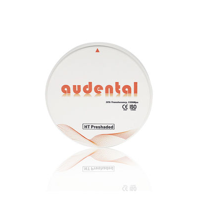 Υψηλή διαφάνεια HT Zirconia Dental Blocks Υλικά CAD CAM