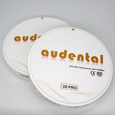 92/95/98mm Οδοντιατρικό Εργαστήριο 3D Pro Zirconia Block με υψηλή διαυγή και πολυεπίπεδο σχεδιασμό