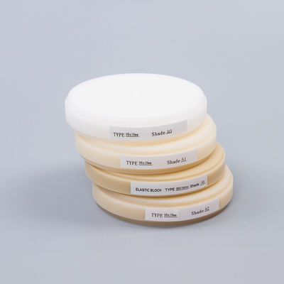 Οδοντιατρικό Εργαστήριο PMMA Disc Pink Clear Flexible 98mm PMMA Block OEM