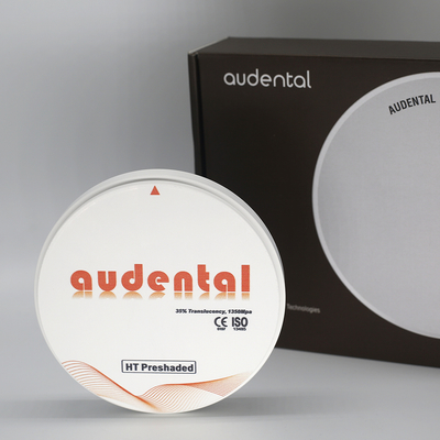 Οδοντιατρική Αποκατάσταση Audental HT White 98mm Μπλοκ Ζιρκονίας Οδοντιατρικό Εργαστήριο Σύστημα CAD CAM Τιμή Εργοστασίου Αναλώσιμα Οδοντιατρικής