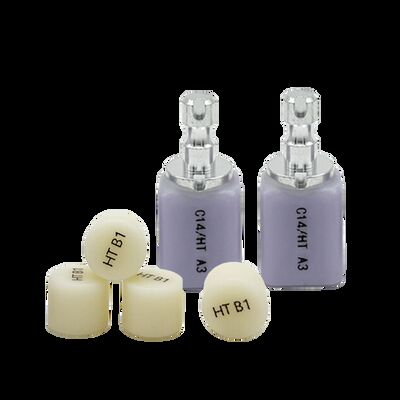 Οδοντιατρικό γυαλί κεραμική που προσφέρει υψηλή διαφάνεια και ισχυρή σύνδεση ιδανικό για φινίρες στέμματα εμπρόσθιες γέφυρες και ενθέματα