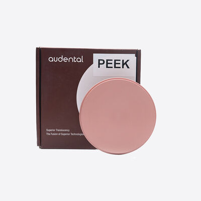 Οδοντιακό μπλοκ PMMA υψηλής πυκνότητας 132 έως 151 γραμμάρια ανά χιλιοστόλιτρο κατάλληλο για προσωρινές οδοντιατρικές αποκαταστάσεις και σκελετούς