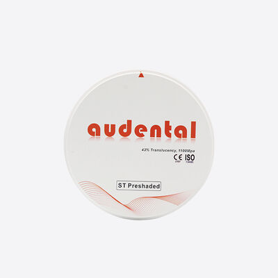 Προ-σκιασμένο μπλοκ ζιρκονίας που προσφέρει βιοσυμβατό υλικό και εξαιρετική οπτική συμπεριφορά για φυσικές οδοντιατρικές αποκαταστάσεις