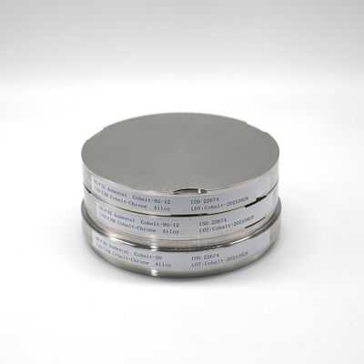 Ανθεκτικός δίσκος από κράμα Cobalt Chrome Block για οδοντιατρική άλεση που παρέχει υψηλή αντοχή στην διάβρωση και απόδοση αντοχής στη διάβρωση